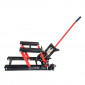 LEVE/CRIC MOTO HYDRAULIQUE CAPACITE 680 Kg (4 ROULETTES) HAUTEUR MAXI 37,5 cm HAUTEUR MINI 11 cm (600x310mm) 3700948201527