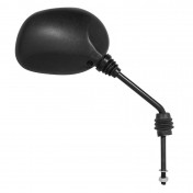 RETROVISEUR ADAPTABLE PEUGEOT 50 BUXY 1995>1997, 50 ZENITH 1995>2000 DROIT NOIR (OE 732512) (HOMOLOGUE CE) -SELECTION P2R- 1227727500001