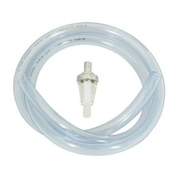 DURITE ESSENCE KIT 8x12 TRANSPARENT + FILTRE A ESSENCE CONIQUE D8 (1M) (FABRICATION FRANCAISE) 3701213408047
