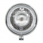 HEADLIGHT FOR MOPED PEUGEOT/MBK Ø 135mm CHROME WITH CAP (BA20d) -SELECTION P2R- 3701213421954