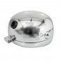 HEADLIGHT FOR MOPED PEUGEOT/MBK Ø 135mm CHROME WITH CAP (BA20d) -SELECTION P2R-
