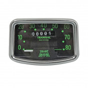 SPEEDOMETER FOR MOPED TRANSVAL 80KM/H FOR MBK/MOTOBECANE 88 ,89 (WITH GEAR UNIT + TRANSMISSION) 3701213420445