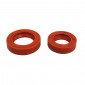 OIL SEAL FOR CRANKSHAFT FOR SCOOT PEUGEOT 50 TKR, TREKKER, SPEEDFIGHT, VIVACITY, BUXY, ELYSEO, SPEEDAKE, SQUAB (RACING RED) (PAIR) -SELECTION P2R- 3701213420865