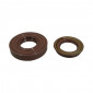 OIL SEAL FOR CRANKSHAFT FOR SCOOT MBK 50 BOOSTER, STUNT/YAMAHA 50 BWS, SLIDER (VITON) (PAIR) -SELECTION P2R- 3701213409617