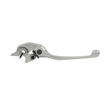 BRAKE LEVER FOR HONDA 600 CB F HORNET 2007>2010, 600 CBF N-CBF S 2004>2009, 700 NT DEAUVILLE 2006>2013, 900 CB F HORNET 2002>2006 RIGHT SILVER (OE 53170-MBR-J11) -SELECTION P2R- 1841221800001