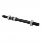 AXE DE ROUE CYCLO 12x100x182mm ADAPTABLE PEUGEOT 103 ROUE A RAYONS -SELECTION P2R- 3700948207413