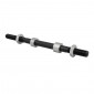 AXE DE ROUE CYCLO DIAM 10 x 100 x 168 mm ADAPTABLE MBK POUR FLASQUE DIAM 100mm -SELECTION P2R- 3700948207406