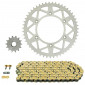 KIT CHAINE ADAPTABLE KTM 250 SXF 2017>2020 520 14X51 (DIAM COURONNE 125/150/8.5) (DEMULTIPLICATION ORIGINE) -AFAM- 5400598049286