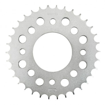 REAR CHAIN SPROCKET FOR MOTORBIKE DAELIM 100 ALTINO / HONDA 125 CG 1977>2003 / KYMCO 125 HIPSTER 1999>2007, 125 PULSAR 2000>2013, 125 SPIKE 2000>2006, 125 CK1 2014>2016 428 34 TEETH (BORE Ø 58/90/8.5) -AFAM-