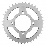 REAR CHAIN SPROCKET FOR MOTORBIKE BULLIT 125 COOPER 2014> / SYM 125 XS K 2007>2013 / YAMAHA 125 YBR EGS 2008>2016 428 43 TEETH (BORE Ø 64/80/8.5) -AFAM- 5414837126584