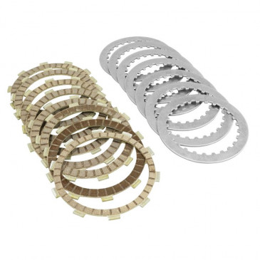 CLUTCH DISC KIT FOR MOTORBIKE HONDA 600 CB F HORNET 2007>, 900 CB HORNET 2002>2007, 600 CBF 2008>2011, 600 CBR RR 2003>2015 (F1676AC) (OE STANDARD KIT) -NEWFREN- 8025832273561