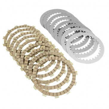 CLUTCH DISC KIT FOR MOTORBIKE YAMAHA 1000 YZF-R1 2009>2014 (F2879AC) (OE STANDARD KIT) -NEWFREN- 8025832277453