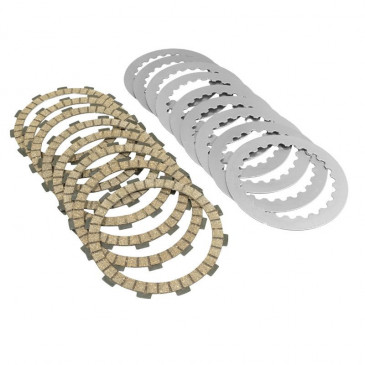 DISQUE D'EMBRAYAGE MOTO ADAPTABLE HUSQVARNA 250-350-450 FC 2014>, 250-350-450-501 FE 2014> / KTM 250-300 EXC 2013>, SX 250 2013> / GAS GAS 250-300 EC 2021> (F1485AC) (OE STANDARD KIT) -NEWFREN- 8025832364801