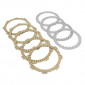 CLUTCH DISC KIT FOR MOTORBIKE KAWASAKI 185 KLF 1987> / HONDA 125 XR L 2003>2008, 250 TLR 1985> (F1623AC) (OE STANDARD KIT) -NEWFREN- 8025832033653