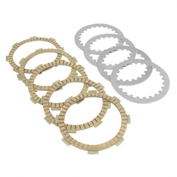 CLUTCH DISC KIT FOR MOTORBIKE KAWASAKI 185 KLF 1987> / HONDA 125 XR L 2003>2008, 250 TLR 1985> (F1623AC) (OE STANDARD KIT) -NEWFREN- 8025832033653
