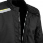 VESTE PRINTEMPS/ETE HOMME TUCANO TEXWORK POLYESTER NOIR/JAUNE FLUO AVEC PROTECTIONS EPAULES + COUDES TAILLE 46 (L) (HOMOLOGUE EN 17092 CE - CLASSE A) 8026492132458