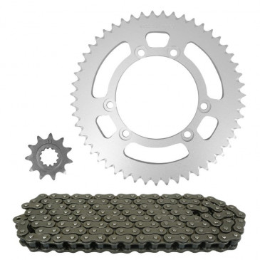 CHAIN AND SPROCKET KIT FOR BETA 50 RR ENDURO 2002>2004 420 11x51 (OEM SPECIFICATIONS) -TOP PERFORMANCES- 3700948222331