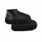 COUVRE CHAUSSURES TUCANO FOOTERINE EN SILICONE IMPERMEABLE NOIR TAILLE L POUR CHAUSSURES 41 A 46 (SEMELLE ANTI-GLISSE) 8026492134919