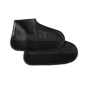 COUVRE CHAUSSURES TUCANO FOOTERINE EN SILICONE IMPERMEABLE NOIR TAILLE L POUR CHAUSSURES 41 A 46 (SEMELLE ANTI-GLISSE) 8026492134919