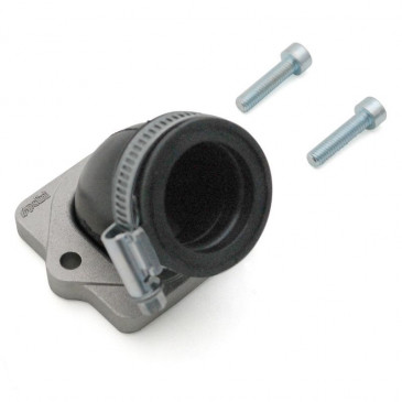 PIPE ADMISSION SCOOT POLINI 360° POUR PIAGGIO 50 ZIP, TYPHOON, NRG/GILERA 50 STALKER, RUNNER (POUR MIKUNI 26/28, DIAMETRE INTERIEUR 33mm) (215.0429) 8054705070822