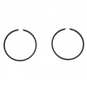 PISTON RING FOR 50CC MOTORBIKE FOR DERBI 50 SENDA, GPR/GILERA 50 SMT, RCR (ENGINE EURO 2 + 3) (1,2 mm) (PAIR) -P2R- 3700948068649