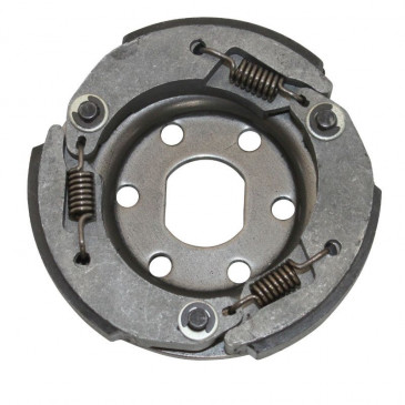 EMBRAYAGE SCOOT ADAPTABLE MBK 50 BOOSTER, NITRO/YAMAHA 50 BWS, AEROX/APRILIA 50 SR/MALAGUTI 50 F12 (DIAM 107 - 3 MACHOIRES) -P2R- 3700948064436