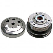 CLUTCH FOR SCOOT MBK 50 BOOSTER, NITRO/YAMAHA 50 BWS, AEROX/APRILIA 50 SR/MALAGUTI 50 F12 (Ø 107 WITH PULLEY+DRUM ) -SELECTION P2R-