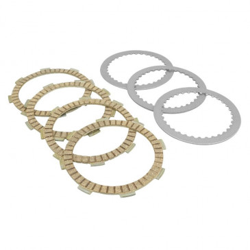 CLUTCH DISC FOR MOTORBIKE HONDA 125 CB F 2015>2019 (F3609AC) (OE STANDARD KIT) -NEWFREN- 8025832382416
