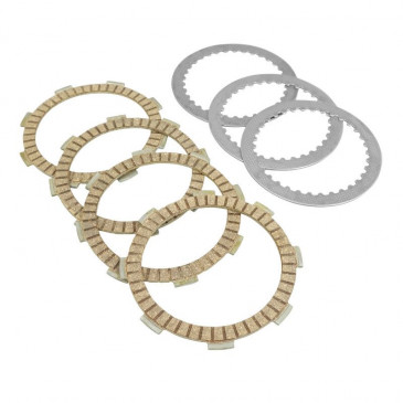 CLUTCH DISC FOR MOTORBIKE HONDA 125 CB R 2018>, 125 CBR R 2011>2018 (F3610AC) (OE STANDARD KIT) -NEWFREN- 8025832382461