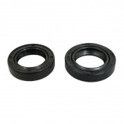 OIL SEAL FOR CRANKSHAFT FOR SCOOT PIAGGIO 50 ZIP 2T, TYPHOON, NRG, LIBERTY 2STROKE, VESPA LX 2STROKE/GILERA 50 STALKER, ICE, RUNNER, DNA (NITRILE) (PAIR) -SELECTION P2R - 3701213406135