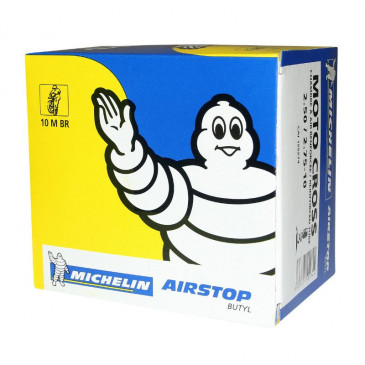 CHAMBRE A AIR 10'' 2.50-10 A 2.75-10 MICHELIN 10MBR VALVE TR4 (CROSS)