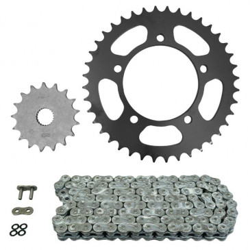 CHAIN AND SPROCKET KIT FOR BETA 125 RS 2006>2012 520 17x40 (Ø SPROCKET 100/120/10.5) (OEM SPECIFICATIONS) -AFAM-