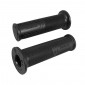 GRIP - DOMINO ORIGINAL FOR SCOOT STRADALE - BLACK CLOSE END (PAIR)