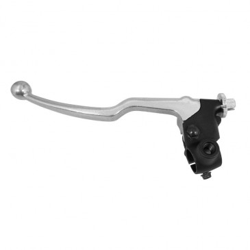 CLUTCH HANDLE FOR MOTORBIKE - DOMINO ROAD ALUMINIUM LEFT - WITH MIRROR SUPPORT