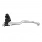 CLUTCH HANDLE FOR MOTORBIKE - DOMINO ROAD ALUMINIUM LEFT - WITH MIRROR SUPPORT