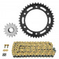 KIT CHAINE ADAPTABLE HONDA 600 CBR RR 2007>2019, CBR RA C ABS 2015>2019 525 16x41 (DIAM COURONNE 134/160/10.25) (DEMULTIPLICATION ORIGINE) -AFAM- 5400598030628