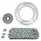 KIT CHAINE ADAPTABLE HONDA 750 X-ADV 2017> 520 17x38 (DIAM COURONNE 112/138/12.5) (DEMULTIPLICATION ORIGINE) -AFAM- 5400598102837