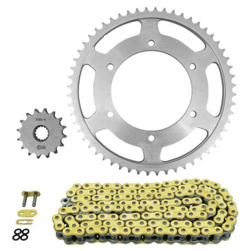 CHAIN AND SPROCKET KIT FOR KAWASAKI 125 Z 2019>2020 428 16x56 (OEM SPECIFICATIONS) -AFAM- 5400598192630