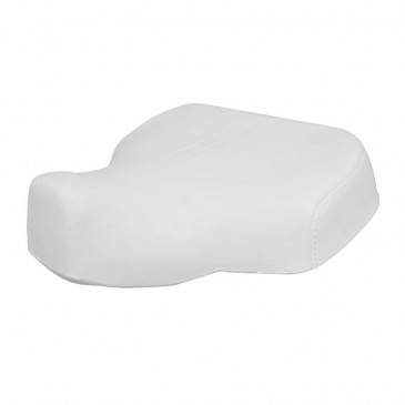 COUVRE/DESSUS DE SELLE CYCLO ADAPTABLE PEUGEOT 103 BLANC -SELECTION P2R-