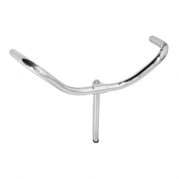 GUIDON CYCLO ADAPTABLE SOLEX 3800 A POIGNEE TOURNANTE CHROME -SELECTION P2R-