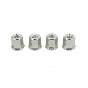 ECROU DE CULASSE DIAM M6 HAUT 12mm AVEC EMBASE POUR MBK 50 BOOSTER / YAMAHA 50 BWS (JEU DE 4) -SELECTION P2R- 3701213422531