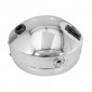 PHARE/PROJECTEUR CYCLO AVANT CHROME AVEC INTERRUPTEUR DIAM 140mm (BA20D UNIVERSEL) -SELECTION P2R- 3701213422562