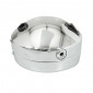 PHARE/PROJECTEUR CYCLO AVANT CHROME AVEC INTERRUPTEUR DIAM 140mm CASQUETTE CHROME (BA20D UNIVERSEL) -SELECTION P2R- 3701213422576