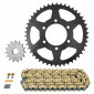 KIT CHAINE ADAPTABLE KAWASAKI 650 NINJA EX ABS 2017>2020 520 15x46 (DIAM COURONNE 80/104/10.5) (DEMULTIPLICATION ORIGINE) -AFAM- 5400598040634