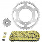 KIT CHAINE ADAPTABLE KAWASAKI 125 NINJA BX 2019>2020 428 16x56 (DEMULTIPLICATION ORIGINE) -AFAM- 5400598192654
