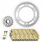 CHAIN AND SPROCKET KIT FOR KTM 1290 R SUPER ADVENTURE 2017>2021, S SUPER ADVENTURE 2017>2021, SUPER ADVENTURE 2015>2021 525 17x42 (Ø SPROCKET 125/150/10.5) (OEM SPECIFICATIONS) -AFAM- 5400598048494
