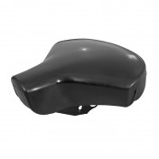 SELLE CYCLO ADAPTABLE PEUGEOT 103 / MBK MOBYLETTE NOIR (POUFF) -SELECTION P2R- 3701213421121