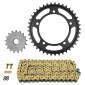 KIT CHAINE ADAPTABLE SUZUKI 1000 DL V STROM ABS 2014>2019 525 17x41 (DIAM COURONNE 120/140/10.25) (DEMULTIPLICATION ORIGINE) -AFAM- 5400598038631