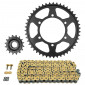 KIT CHAINE ADAPTABLE YAMAHA 850 MXT NIKEN 2018>2020 525 16x47 (DIAM COURONNE 110/130/10.5) (DEMULTIPLICATION ORIGINE) -AFAM- 5400598193767