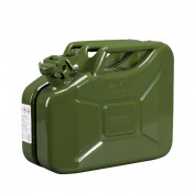 JERRYCAN FOR FUEL - METALLIC - ARMY GREEN- 10L